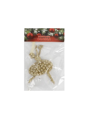 Украшение декоративное новогоднее "Балерина", 8*1*13,5 см