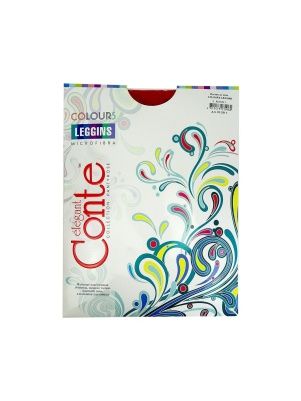 Легинсы жен. CONTE ELEGANT COLOURS LEGGINS, р.3, rosso