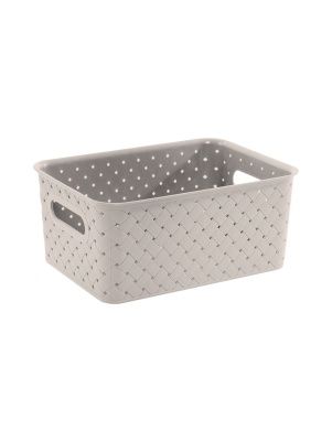 Корзинка "Береста" 3л 235х173х105мм (агат)