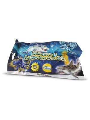 Фигурки-тянучки животных ВЛАСТЕЛИНЫ КАРИБСКОГО МОРЯ 58CN22, в ассорт., 14шт/шоубокс