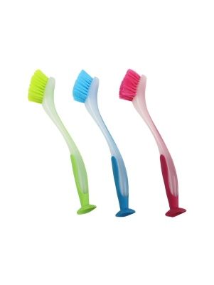 Щетка с ручкой для посуды, 25,5*3,5 см (PK1160)