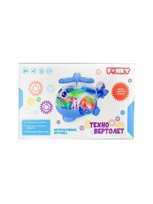 Игрушка развивающая Техно, свет/звук, работает от батареек, ТМ Funky Toys , в ассортименте