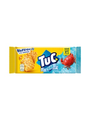 Крекер "TUC" со вкусом "Краб" 100г