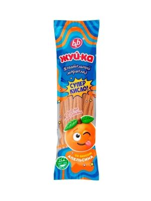 Жуй-ка в форме спагетти со вкус. апельс. 150г.