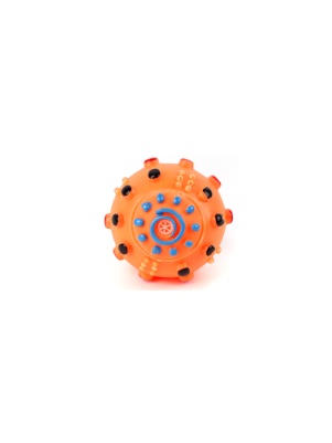 Игрушка для животных "Мяч рельефный", 6,5 см