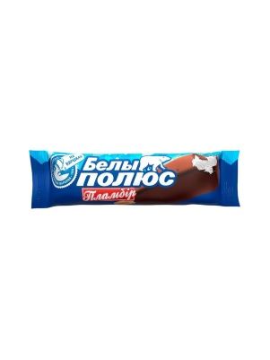 Пломбир с аром. ванилина в какаосод. глазури эскимо "БЕЛЫЙ ПОЛЮС", 75 г