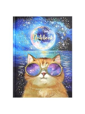 Записная книжка 140x200 мм, 80 л., в ас-те