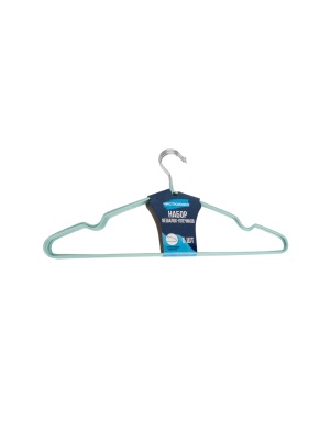 Вешалка-плечики для одежды с ПВХ покрытием, 40 см, 5 шт