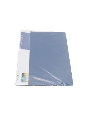 Папка с файлами А4 (20 шт). микс цвета