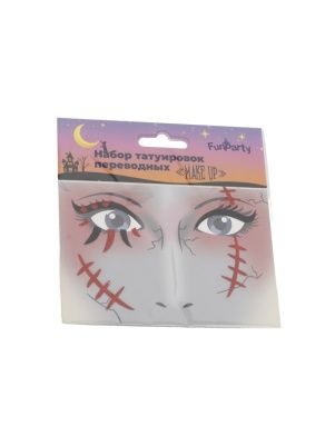 Набор татуировок переводных "Make up", 12,5*12 см