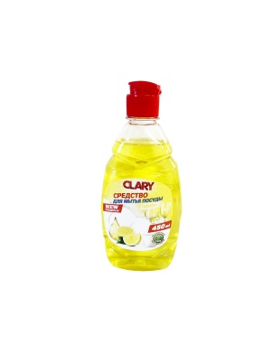 Средство для мытья посуды CLARY «Лимон», 450 мл