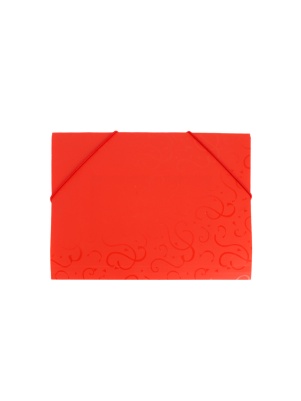 Папка-конверт на резинке, А4, 350 мкрн