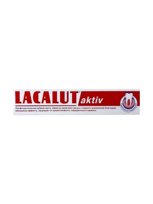 Профилактическая зубная паста Lacalut AKTIV 50мл.