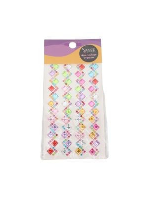 Наклейки-стразы декоративные, 9*16 cм (PK446)