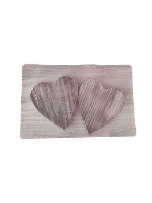 Салфетка сервировочная "Heart", 43*28 см, микс динайна